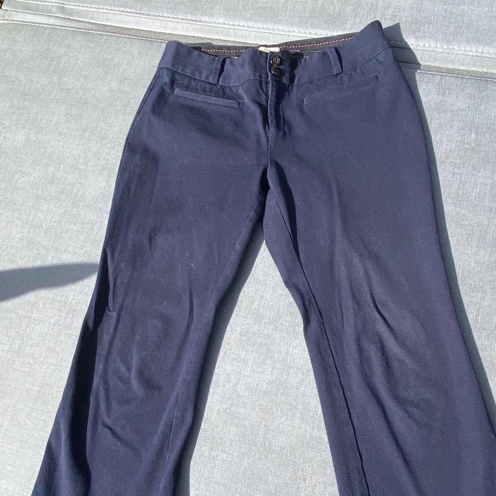 Anthropologie the essential cropped flare pant, size 8